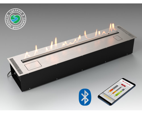 Автоматический биокамин Lux Fire Smart Flame 1200 RC INOX Автоматический биокамин Lux Fire Smart Flame 1200 RC INOX