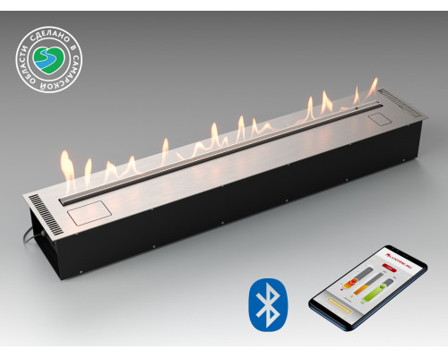Автоматический биокамин Lux Fire Smart Flame 1500 RC INOX Автоматический биокамин Lux Fire Smart Flame 1500 RC INOX