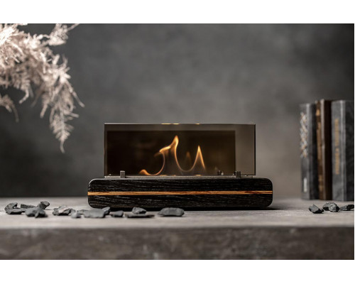 Настольный Биокамин Catterheim LIMITED Blackstrobe Zebrano Настольный Биокамин Catterheim LIMITED Blackstrobe Zebrano