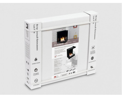 Встроенный биокамин Lux Fire Угловой 755 М (правый угол) Встроенный биокамин Lux Fire Угловой 755 М (правый угол)
