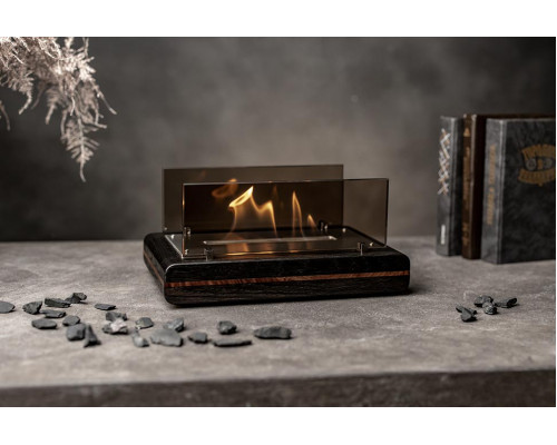 Настольный Биокамин Catterheim LIMITED Blackstrobe Walnut Настольный Биокамин Catterheim LIMITED Blackstrobe Walnut