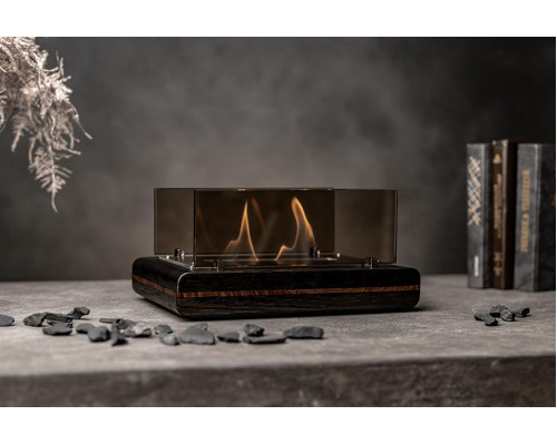 Настольный Биокамин Catterheim LIMITED Blackstrobe Walnut Настольный Биокамин Catterheim LIMITED Blackstrobe Walnut
