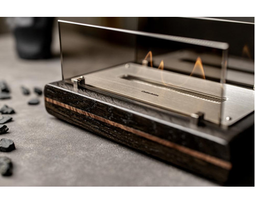 Настольный Биокамин Catterheim LIMITED Blackstrobe Walnut Настольный Биокамин Catterheim LIMITED Blackstrobe Walnut