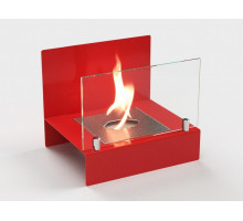 Биокамин настольный Lux Fire "Афиша" М (красный)