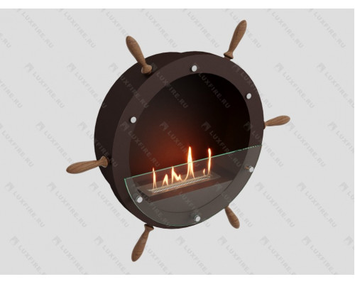 Настенный биокамин Lux Fire "Капитан 500 Н" XS (коричневый) Настенный биокамин Lux Fire "Капитан 500 Н" XS (коричневый)