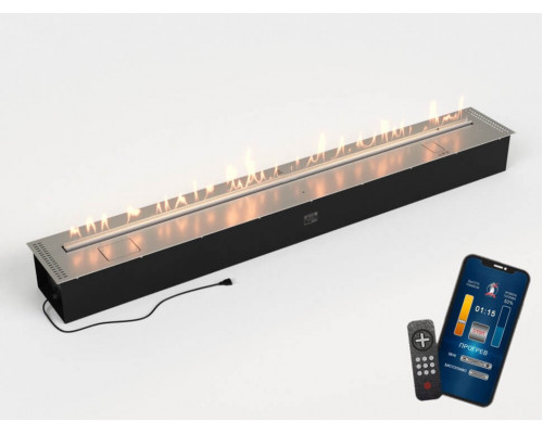 Автоматический биокамин Lux Fire Smart Flame 2000 RC INOX Автоматический биокамин Lux Fire Smart Flame 2000 RC INOX