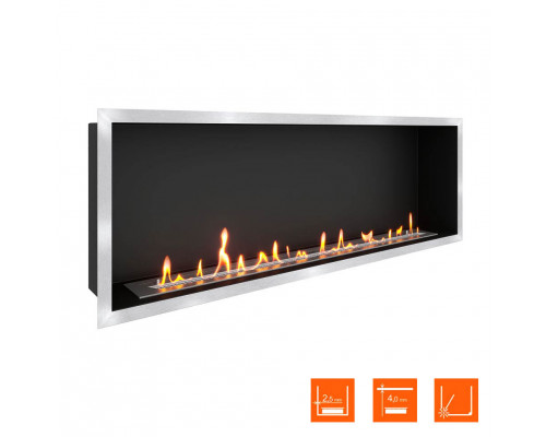 Биокамин встраиваемый SteelHeat LEADER 1300 XL Биокамин встраиваемый SteelHeat LEADER 1300 XL
